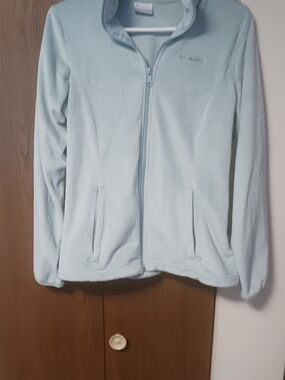 Columbia Light Green Fleece Jacket